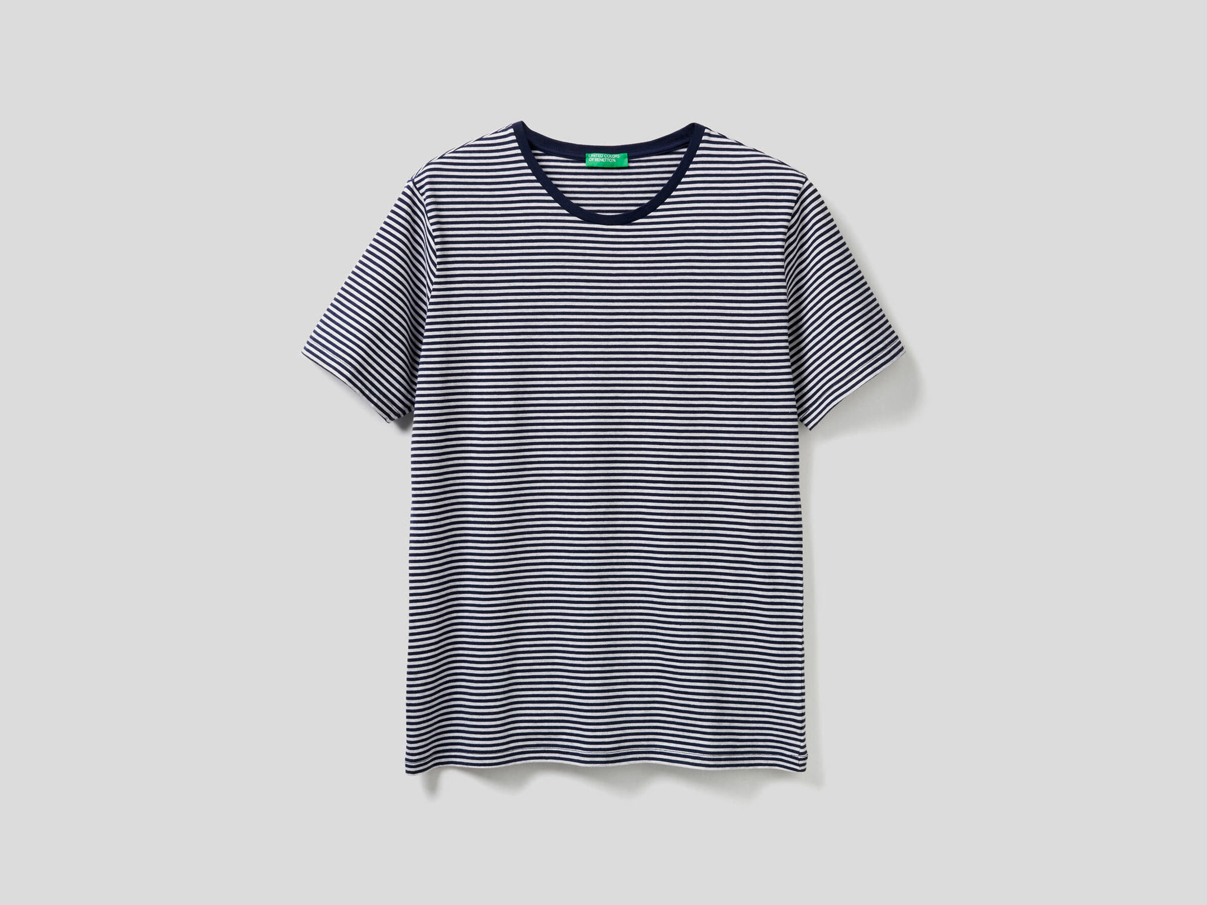 Striped t-shirt in pure cotton Men image number 4